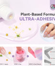 Dip Powder Base Coat with Replacement Brushes (Ships to US Only)