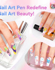 12 Colors Quick Dry Nail Art Pens Set (Ships to US Only)