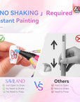 12 Colors Quick Dry Nail Art Pens Set (Ships to US Only)