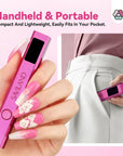Mini Handheld UV Nail Lamp with LCD Display (Ships to US Only)