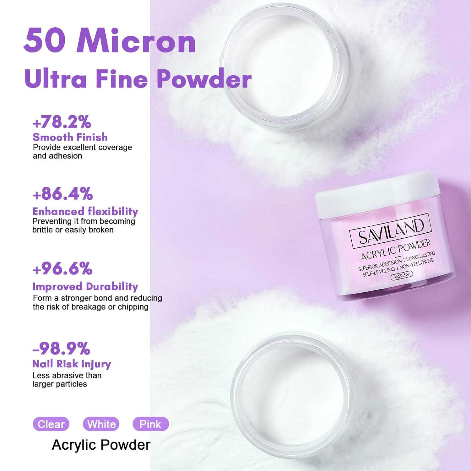 Acrylic Nail Kit with Drill, Powder &amp; Liquid (Ships to US Only)