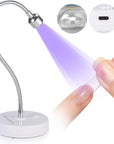 Gooseneck UV Nail Lamp with 360?? Adjustable Light (Ships to US Only)