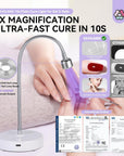 Gooseneck UV Nail Lamp with 360?? Adjustable Light (Ships to US Only)