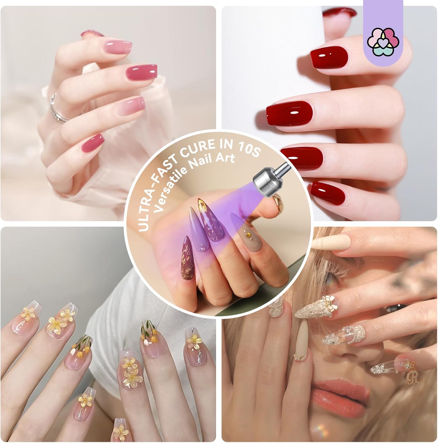 Gooseneck UV Nail Lamp with 360?? Adjustable Light (Ships to US Only)
