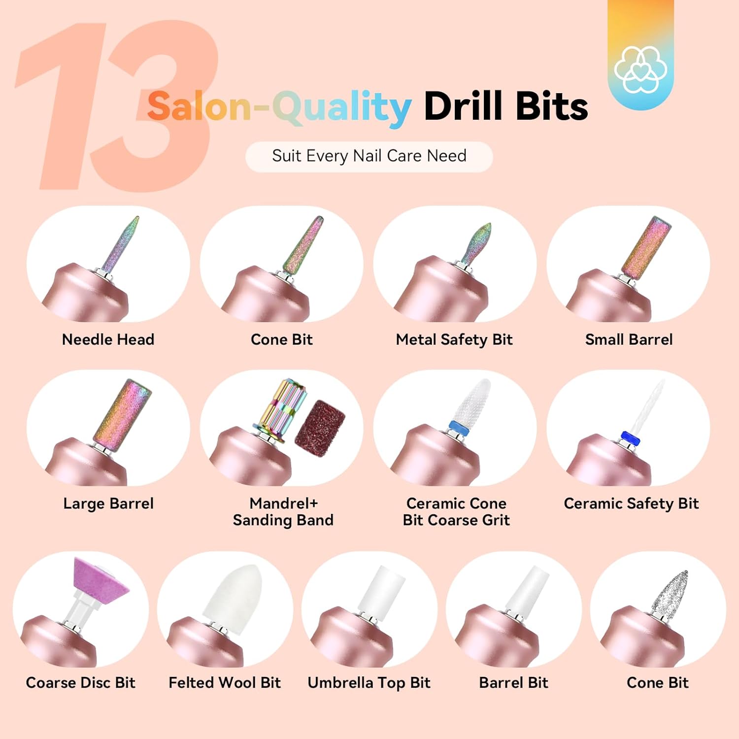 Professional 40000RPM Nail Drill for Salon-Level Performance (Ships to US Only)
