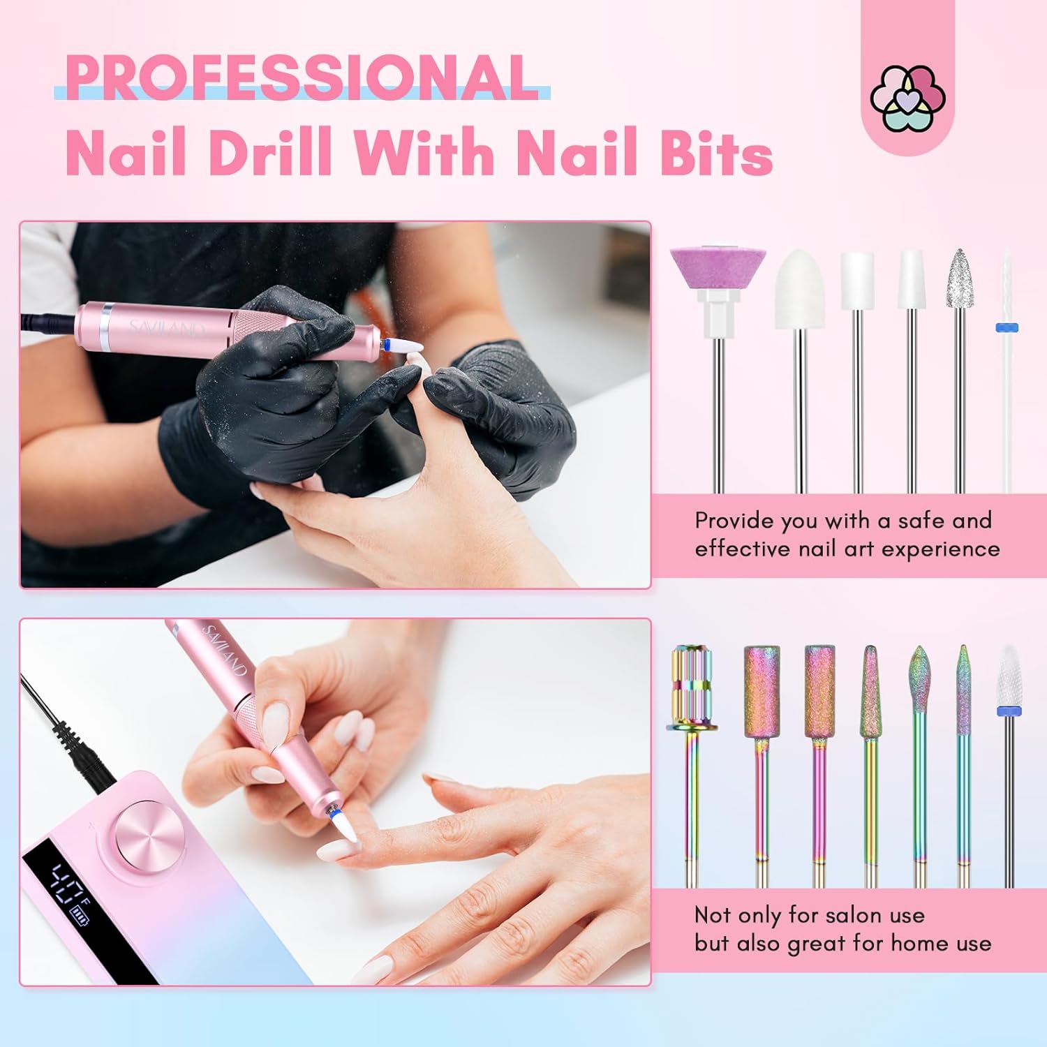 Advanced 40000RPM Nail Drill for Fast Acrylic Removal (Ships to US Only)