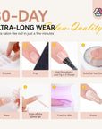 Elegant Wedding Press-On Nails for Brides