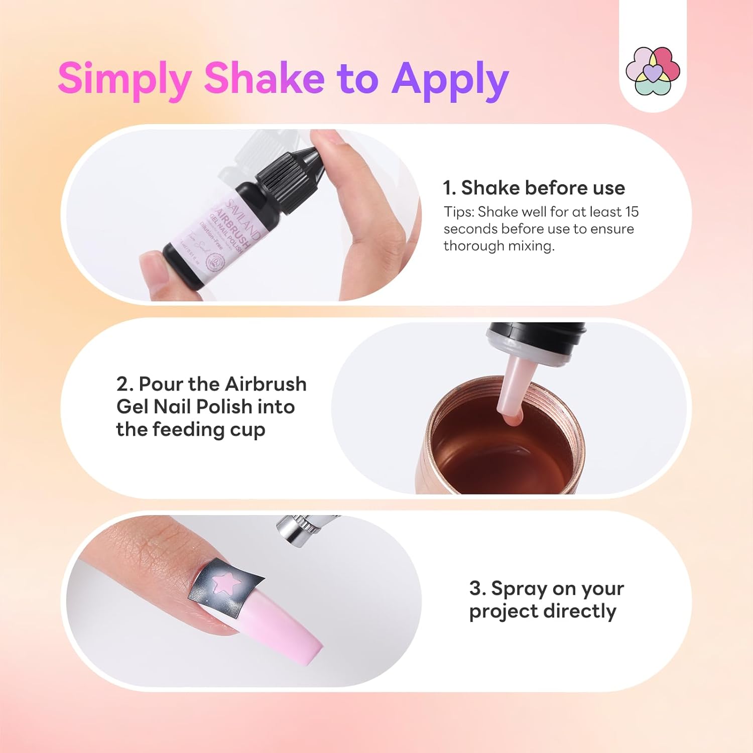 12 Cappuccino Airbrush Gel Colors for Chic Nail Art
