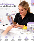 Airbrush Cleaner Kit for Smooth Clog-Free Performance