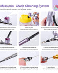 Airbrush Cleaner Kit for Smooth Clog-Free Performance