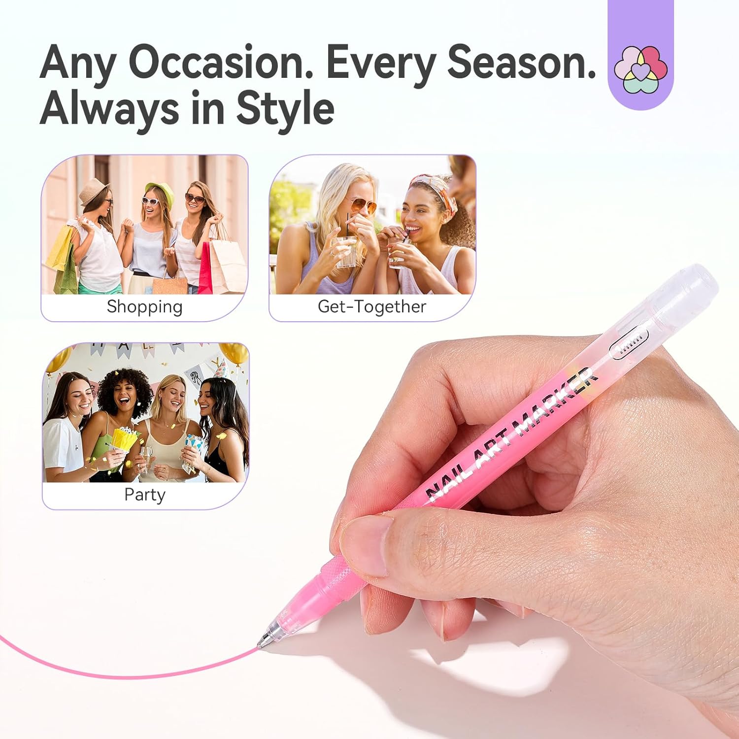 12 Nail Art Pens for Creative DIY Nail Designs