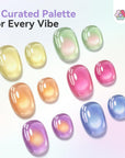 Glitter Cat Eye Gel Pens for Sparkling Magnetic Nails (Ships to US Only)
