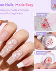 French Tip Nail Stamping Kit for Perfect Nail Art (Ships to US Only)