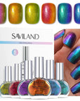 6 Chameleon Chrome Nail Polishes with Color-Shifting Effects (Ships to US Only)