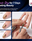 6 Chameleon Chrome Nail Polishes with Color-Shifting Effects (Ships to US Only)