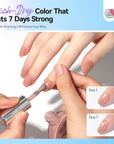6 Nude Nail Polish Shades for Elegant Everyday Nails (Ships to US Only)