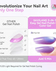 12 Jelly Cat Eye Gel Pens with Glossy Magnetic Effects
