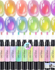 12 Cat Eye Gel Pens for Easy Salon-Quality Manicures