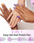 12 Jelly Cat Eye Gel Pens for Stunning Magnetic Nails
