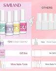 Why choose Saviland Dip Powder Liquid Set