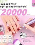 Saviland Dip Powder Nail Kit with Drill