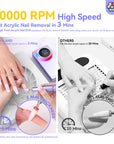 FAST acrylic nail removal