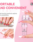 French Tip Nail Stamper Kit for Perfect Smile Lines