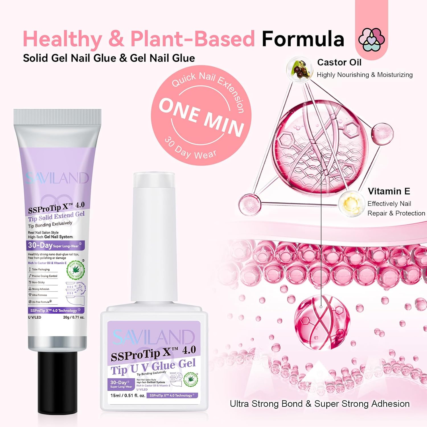 French Tip Press-On Nail Kit for Salon Results (Ships to US Only)