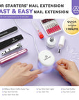 what's in the nail kit for beginners with everything