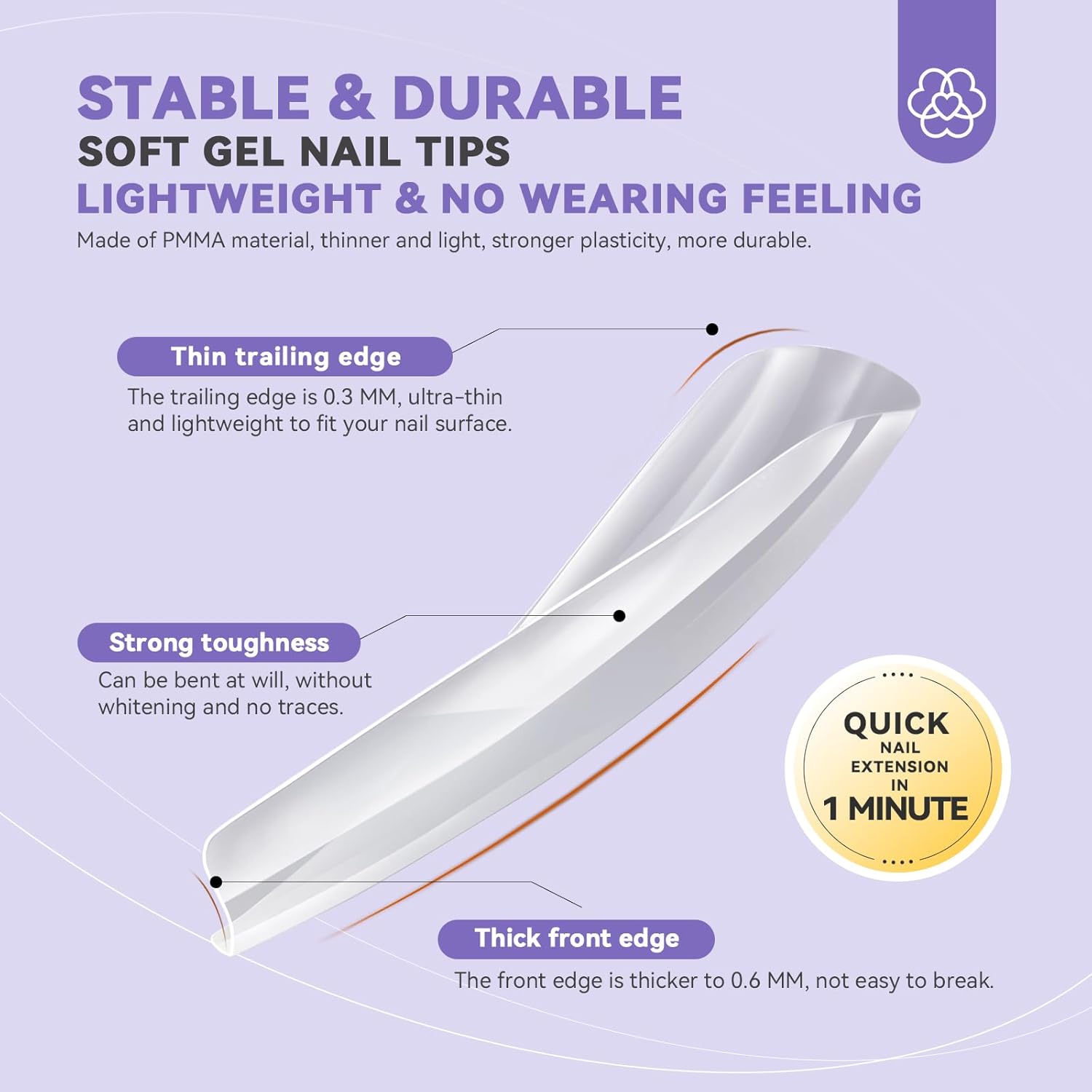 why choose Saviland short coffin nail tips