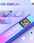 handheld led nail light with LED DISPLAY
