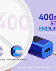 portable uv nail lamp with 400mAh battery