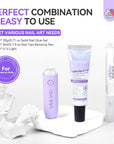SSProTip X? 4.0 Solid Gel Nail Glue & Remover Pen Kit for press on nails