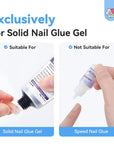 Saviland nail glue remover pen for solis nail glu gel