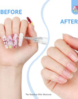 effect of the Saviland nail glue remover pen