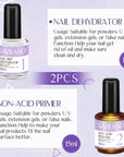 saviland nail dehydrator and primer set