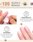 quick remove nail art kit for beginners