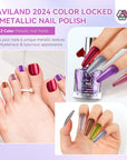 SAVILAND dark color nail polish