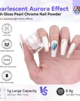 Pearlescent Aurora Effect