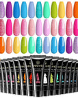 20 Polygel Colors Set: Best Polygel Colors