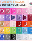 103PCS Dip Powder Nail Kit with Drill & 30 Colors