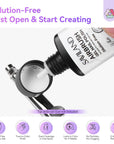 6 Nude Airbrush Gel Colors for Ombre & French Nails (Ships to US Only)