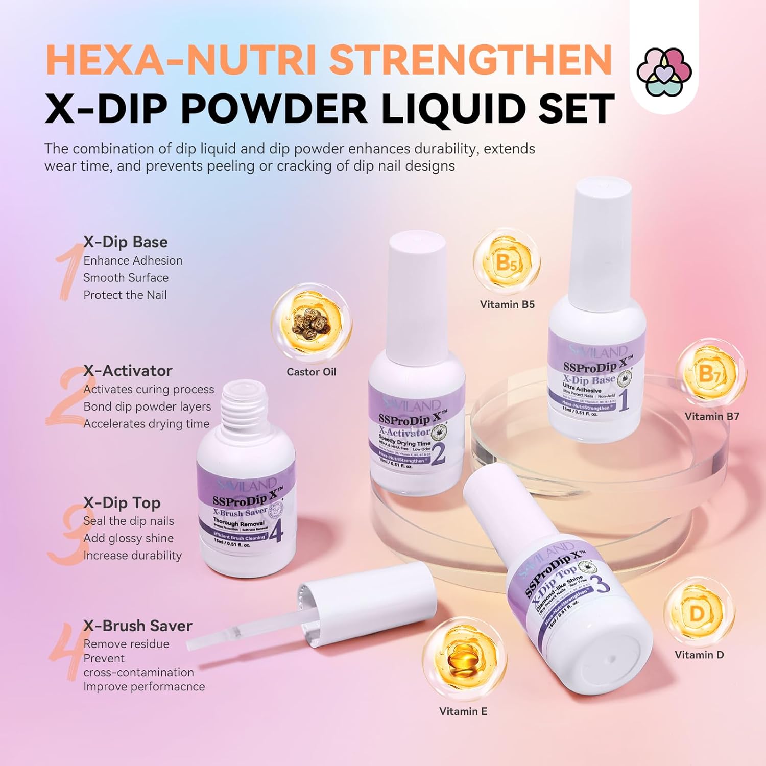 103PCS Dip Powder Nail Kit with Drill &amp; 30 Colors