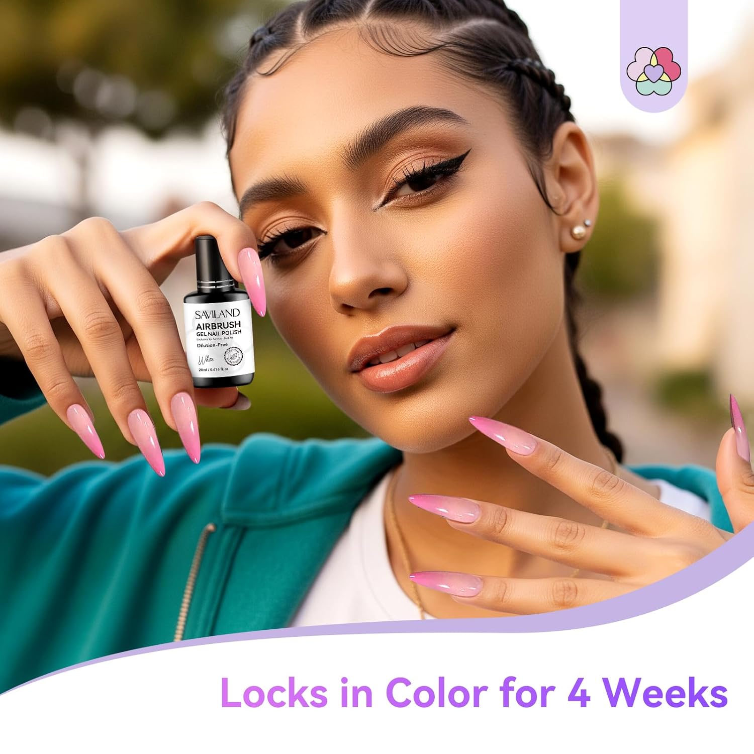 6 Nude Airbrush Gel Colors for Ombre &amp; French Nails (Ships to US Only)