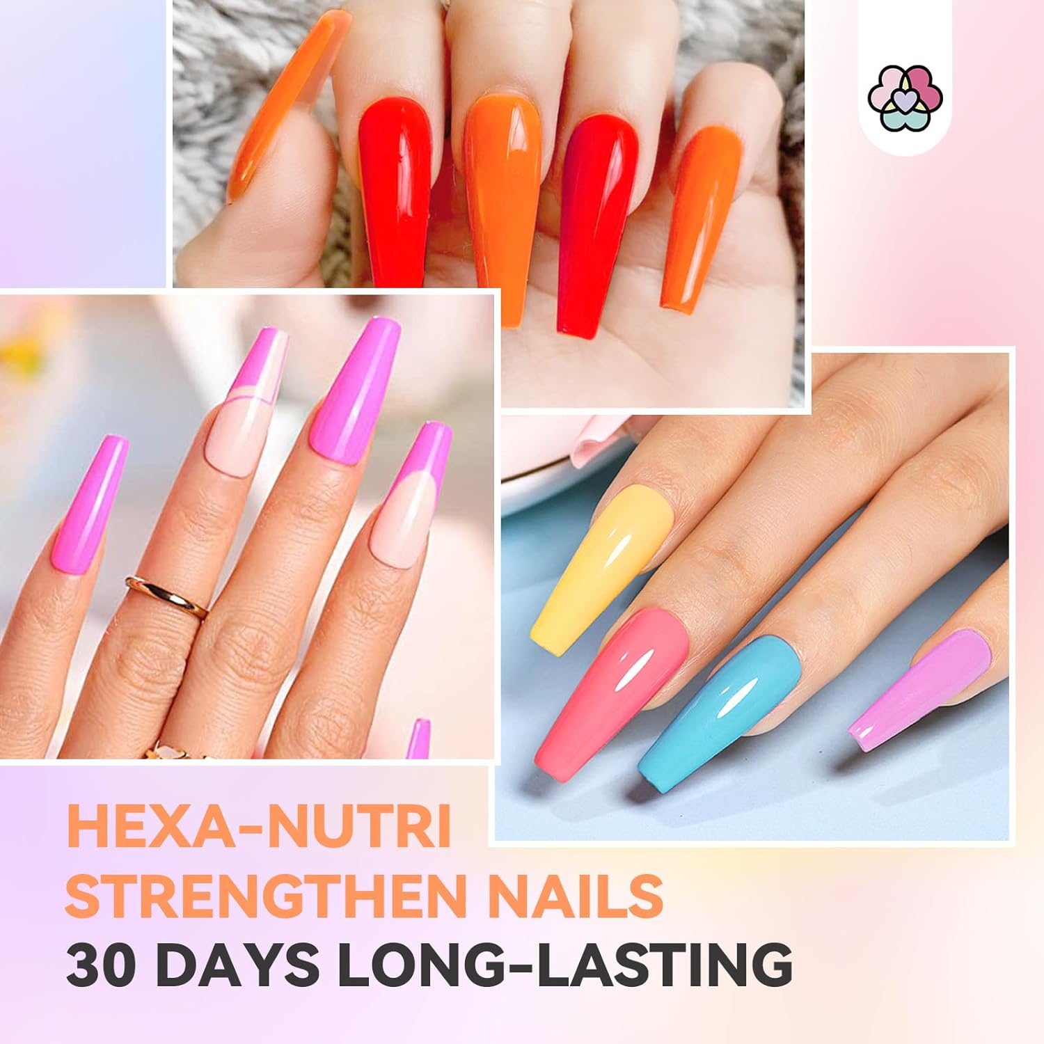103PCS Dip Powder Nail Kit with Drill &amp; 30 Colors
