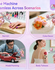 Professional 30 PSI Airbrush System for Nail Artists