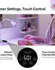 Pink Cordless UV Nail Lamp with 8-Second Fast Cure (Ships to US Only)