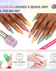 easy to apply fast drying nail polish