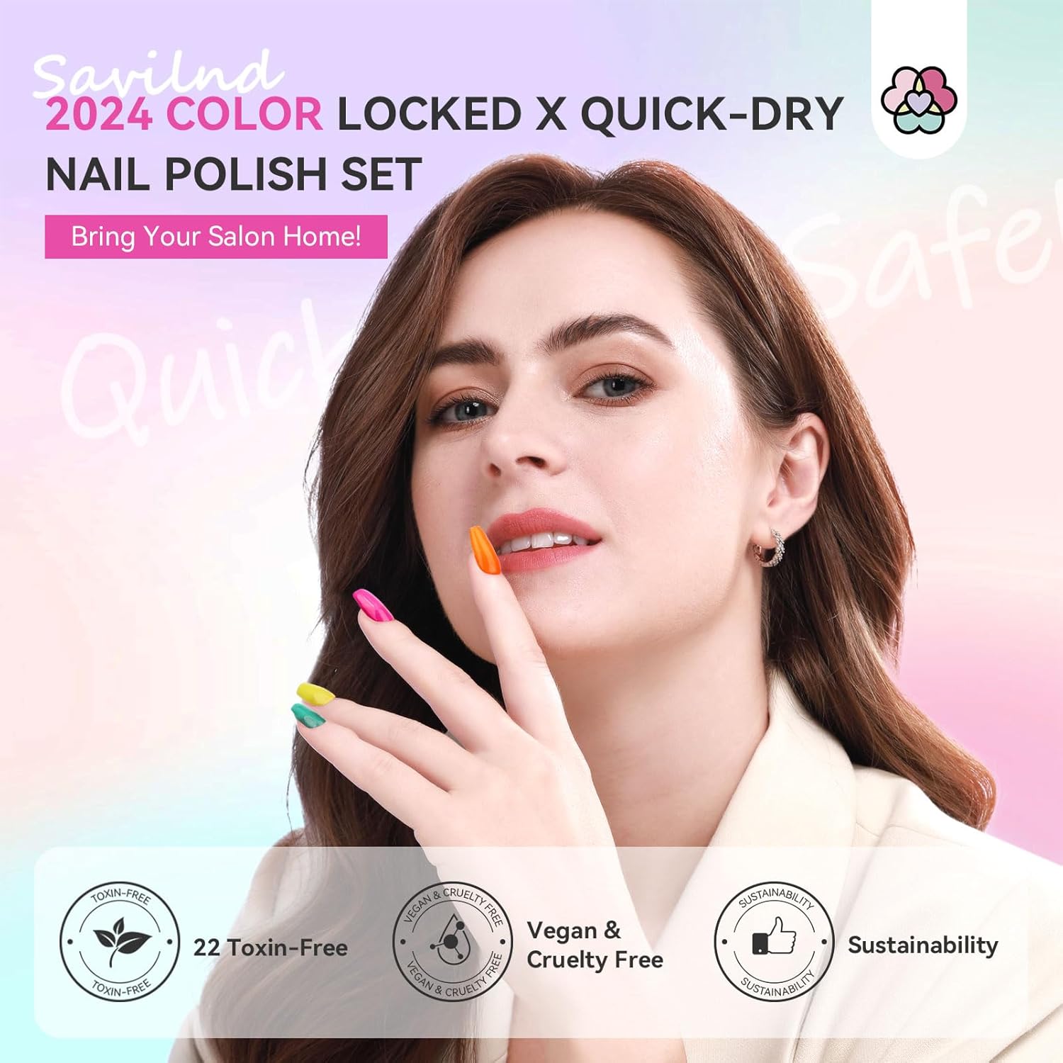 Nail Polish Set 36 Colors | SAVILAND