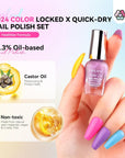 Saviland bright nail polish set